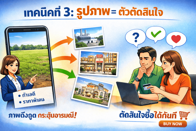 วิธีขายที่ดินให้ได้เร็ว