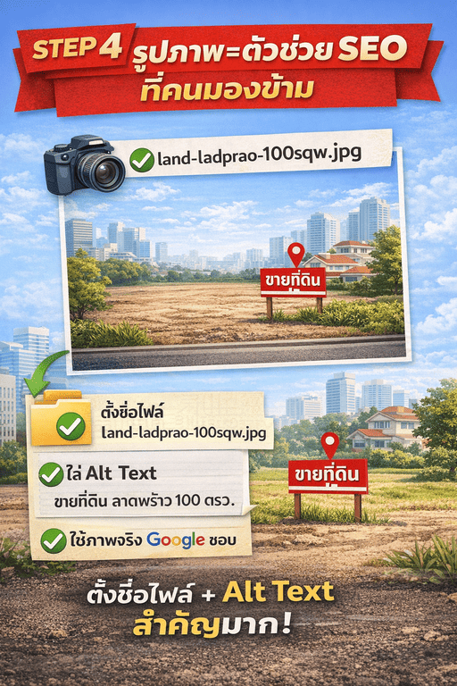 ขายที่ดิน, SEO ที่ดิน