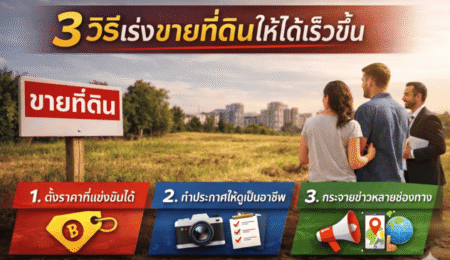 ขายที่ดินไม่ได้