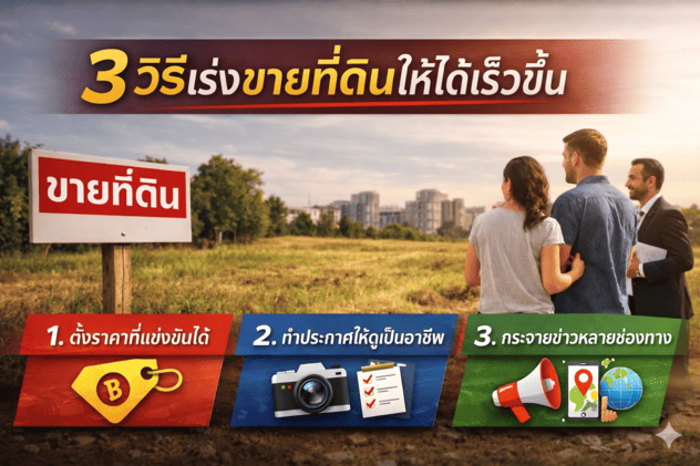 ขายที่ดินไม่ได้